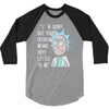 rick opinion 3/4 Sleeve Shirt