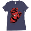 screaming doom Ladies Fitted T-Shirt