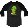 ninja diet (green) 3/4 Sleeve Shirt