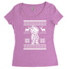 christmas saiyan prince Women's Triblend Scoop T-shirt