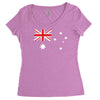 australia international Women's Triblend Scoop T-shirt