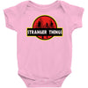 Jurassic Park Parody Stranger Things Baby Bodysuit