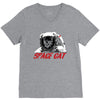 space cat's V-Neck Tee