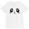 panda face V-Neck Tee