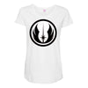 logo monument stars Maternity Scoop Neck T-shirt