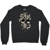 skull snake Crewneck Sweatshirt