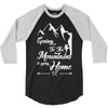 Going To The Mountains Is Going Home 3/4 Sleeve Shirt