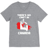 There Is No Cant In Canada V-Neck Tee