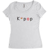 K-POP Women's Triblend Scoop T-shirt