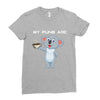 my puns are Ladies Fitted T-Shirt