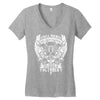 All Men are Created Equal but Only the Best are Born in October Women's V-Neck T-Shirt