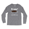 M=Mc2 Energy=Milk X Coffee Long Sleeve Shirts