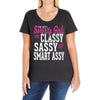 classy sassy Ladies Curvy T-Shirt