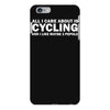 all i care about is cycling and maybe 3 people and food iPhone 6 Plus/6s Plus Case