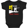 double trouble rocket ride Baby Bodysuit
