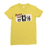 Never Forget Ladies Fitted T-Shirt