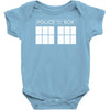 police box for who Baby Onesie