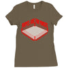 washburn high school buffalos wrestling Ladies Fitted T-Shirt