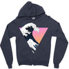 Great Wave Zipper Hoodie