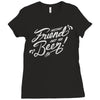 just add beer Ladies Fitted T-Shirt