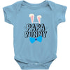 papa bunny Baby Bodysuit