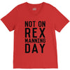 rex manning day V-Neck Tee