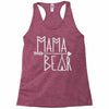 mama bear (2) Racerback Tank