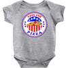 vote for pizza president democrat Baby Bodysuit