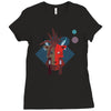 red xiii Ladies Fitted T-Shirt