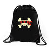 ninja pirate jolly roger Drawstring Bags