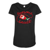 awesomesauce Maternity Scoop Neck T-shirt