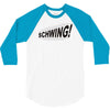 schwing! 3/4 Sleeve Shirt