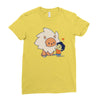 bffs (steven and lion) Ladies Fitted T-Shirt