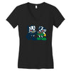 cupman and robin Women's V-Neck T-Shirt