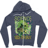 science needs your brain Zipper Hoodie