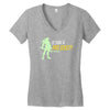 pro Women's V-Neck T-Shirt