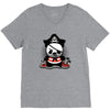 pirate panda V-Neck Tee