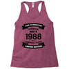 Premium Vintage  1988 Racerback Tank