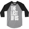 2015 free shipping the last of us font 3/4 Sleeve Shirt