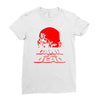 dawn of the dead retro 70s horror zombie film Ladies Fitted T-Shirt