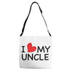 I Love My Uncle Adjustable Strap Totes