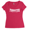 funkster Women's Triblend Scoop T-shirt
