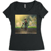 Wild photographer Women's Triblend Scoop T-shirt