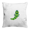 green animal Throw Pillow