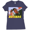No Swag Ladies Fitted T-Shirt