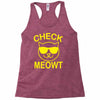 check meowti Racerback Tank