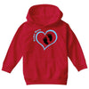 Baby Boy with Heart Any Name Customized Youth Hoodie