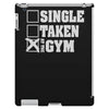 single taken at the gym iPad 3 and 4 Case