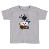 who loves papillon Toddler T-shirt