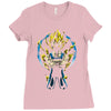 majin warrior Ladies Fitted T-Shirt